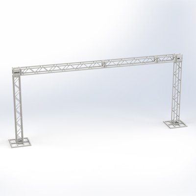 Estruturas em Alumínio Box Truss P25